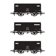 Accurascale OO Scale, ACC2832 NCB (Ex NER) NER 20T Hopper, 8 Plank, Diagram P7 BR234, BR262 & BR257, NCB Black Livery small image