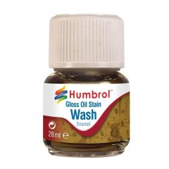 Humbrol , AV0209 Oil Stain - Enamel Wash - 28ml Bottle small image