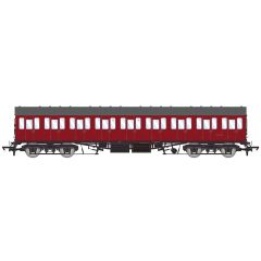 Accurascale OO Scale, ACC2370-E46229 BR Mk1 57ft 'Suburban' Third (T) E46229, BR Crimson Livery small image