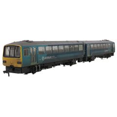 EFE Rail OO Scale, E83024 Arriva Trains Wales Class 143 2 Car DMU 143608 (55649 & 55674), Arriva Trains Wales (Revised) Livery, Weathered, DCC Ready small image