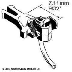 Kadee HO Scale, KDE17 Kadee 17 NEM362 European-Style Couplers - Short 7.11mm small image