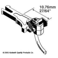 Kadee 19 NEM362 European-Style Couplers - Long 10.67mm