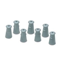 Peco OO Scale, LK-23 Milk Churns small image