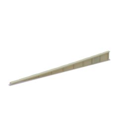 Peco N Scale, NB-68 Platform Edging Ramp Sides, Concrete Type small image