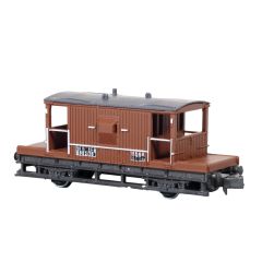 Peco N Scale, NR-28B BR (Ex LNER) 20T 'Toad D' Brake Van B95230, BR Bauxite Livery small image