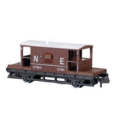 Peco N Scale, NR-28E LNER 20T 'Toad D' Brake Van 157691, LNER Bauxite Livery small image