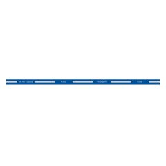 Tracksetta N Scale, NT10 Tracksetta 10 inch 254mm Straight N/OO-9/HOe Gauge Track Template small image