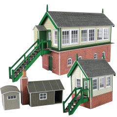 Metcalfe N Scale, PN133 Signal Box Set LNWR small image