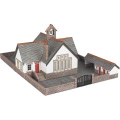 Metcalfe N Scale, PN153 Village School small image