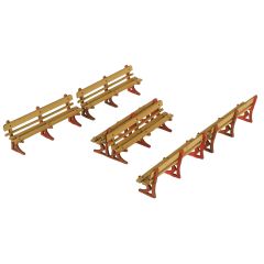 Metcalfe OO Scale, PO502 Platform Benches small image