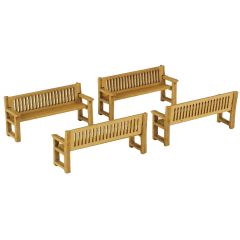 Metcalfe OO Scale, PO503 Park Benches small image