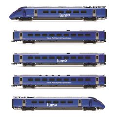 Hornby OO Scale, R30102 Lumo Class 803 'Lumo' 5 Car EMU 803005 (841005, 842005, 843005, 844005 & 845005), Lumo Blue Livery, DCC Ready small image