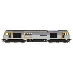 Hornby OO Scale, R3657 Loadhaul Class 60 Co-Co, 60070, 'John Loudon McAdam' Loadhaul Triple Grey Livery, DCC Ready small image