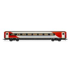 Hornby OO Scale, R40149 LNER (2018+) Mk4 'Mallard' FOD First Open Disabled 11312, Coach L, LNER (2018+) Red & Silver Livery small image