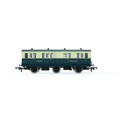 Hornby OO Scale, R40328 BR Six Wheel Coach DE 320104 E, BR Blue & Grey Livery 'Generator Unit' small image