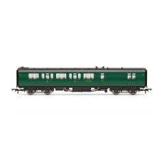 Hornby OO Scale, R4884 SR Bulleid 59' Brake Third Corridor 2845, Set 965, SR Malachite Green Livery small image