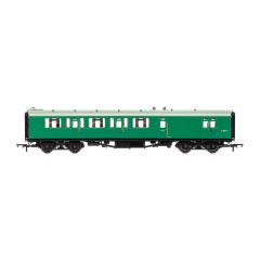 Hornby OO Scale, R4888E BR (Ex SR) Bulleid 59' Brake Third Corridor S2850S, BR Green Livery small image