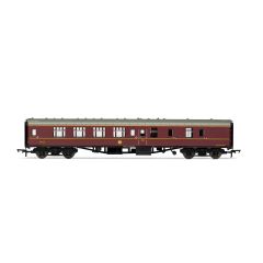 Hornby OO Scale, R4935 Hogwarts Red (Ex BR) Mk1 BSK Brake Second Corridor 99723, Hogwarts Red Livery small image