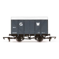 Hornby OO Scale, R60030 GWR 12T 'Mogo' Van 126269, GWR Grey Livery small image