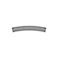 Hornby OO Scale, R608 Set Track 3rd Radius Standard Curve small image