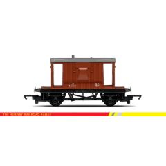 Hornby RailRoad OO Scale, R6368 BR 20T Standard Brake Van B952004, BR Bauxite Livery small image