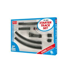 Peco N Scale, ST-301 N Gauge Setrack Code 80 2nd Radius Starter Track Set small image