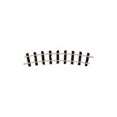 Peco OO-9 Scale, ST-403 OO-9/HOe Setrack Code 80 1st Radius Standard Curve (Pack of 8) small image