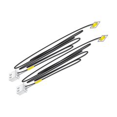 Woodland Scenics HO Scale, WJP5742 LED Lights, Stick-On, Yellow small image