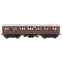 Dapol OO Scale, 4P-020-021 GWR GWR Toplight Mainline City Composite 7901, GWR Lined Crimson (Garter Crest) Livery, DCC Ready small image