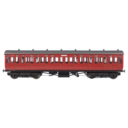 Dapol OO Scale, 4P-020-511 BR (Ex GWR) GWR Toplight Mainline City Second 3911, BR Maroon Livery, DCC Ready small image