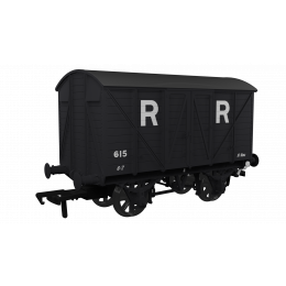 Rapido Trains UK OO Scale, 944037 Private Owner (Ex GWR) GWR Van Diag V16 'Mink A' 615, 'Rhymney Railway', Grey Livery small image
