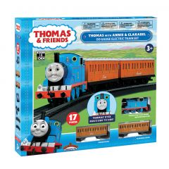 Bachmann Thomas & Friends OO Scale, 00642BE Thomas with Annie & Clarabel Train Set, with Moving Eyes small image