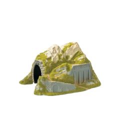 Noch HO Scale, 02221 Tunnel with Retaining Walls, Straight Single Track small image