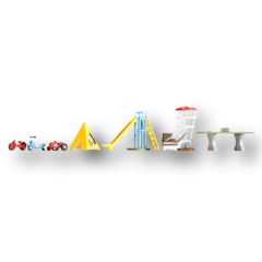 Noch HO Scale, 14814 Playground Accessories small image