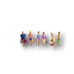 Noch HO Scale, 15518 Shoppers small image