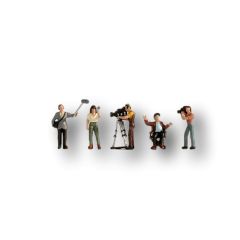 Noch HO Scale, 15573 Camera Crew (HO Scale) small image