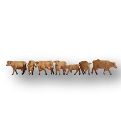 Noch HO Scale, 15727 Cows, Brown small image