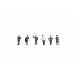 Noch HO Scale, 18010 Railway Officials (Hobby Figures) small image