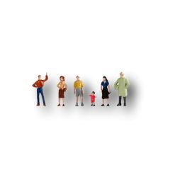 Noch HO Scale, 18100 Pedestrians (Hobby Figures) small image