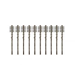 Ratio N Scale, 211 Telegraph Poles small image
