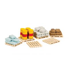 Ratio N Scale, 221 Pallets, Sacks and Barrels small image