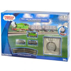 Bachmann Thomas & Friends N Gauge N Scale, 24030 Percy and the Troublesome Trucks Train Set small image
