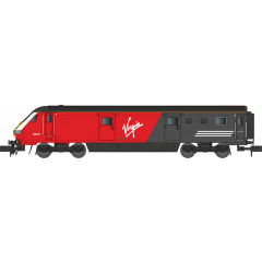 Dapol N Scale, 2D-017-006 Virgin Trains Mk3 DVT Driving Van Trailer 82107, Virgin Trains (Original) Livery, Dummy Unit - Not Motorised, DCC Ready small image