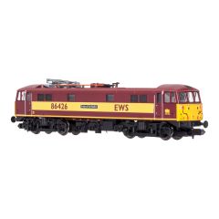 Dapol N Scale, 2D-026-007 EWS Class 86/4 Bo-Bo, 86426, 'Pride of the Nation' EWS Livery, DCC Ready small image