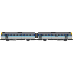Dapol N Scale, 2D-142-010D BR Class 142 2 Car DMU 142084, BR Regional Railways (Blue & White) Livery, DCC Fitted small image