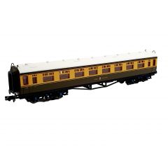 Dapol N Scale, 2P-000-160 GWR Collett Third Corridor 1133, GWR Chocolate & Cream (Great Western Crest) Livery small image
