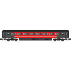Dapol N Scale, 2P-009-430 Virgin Trains Mk3A FO First Open 11072, Virgin Trains (Original) Livery small image