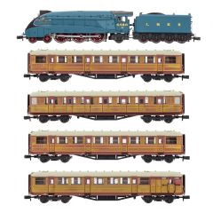 Dapol N Scale, 2S-008-016 A4 4468 'Mallard' LNER Blue Train Pack small image