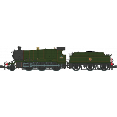 Dapol N Scale, 2S-043-005 BR (Ex GWR) 43XX 'Mogul' Class 2-6-0, 6364, BR Green (Early Emblem) Livery, DCC Ready small image