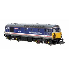 Dapol N Scale, 2D-001-022 BR Class 33/1 Bo-Bo, 33114, 'Ashford 150' BR Network SouthEast (Revised) Livery, DCC Ready small image